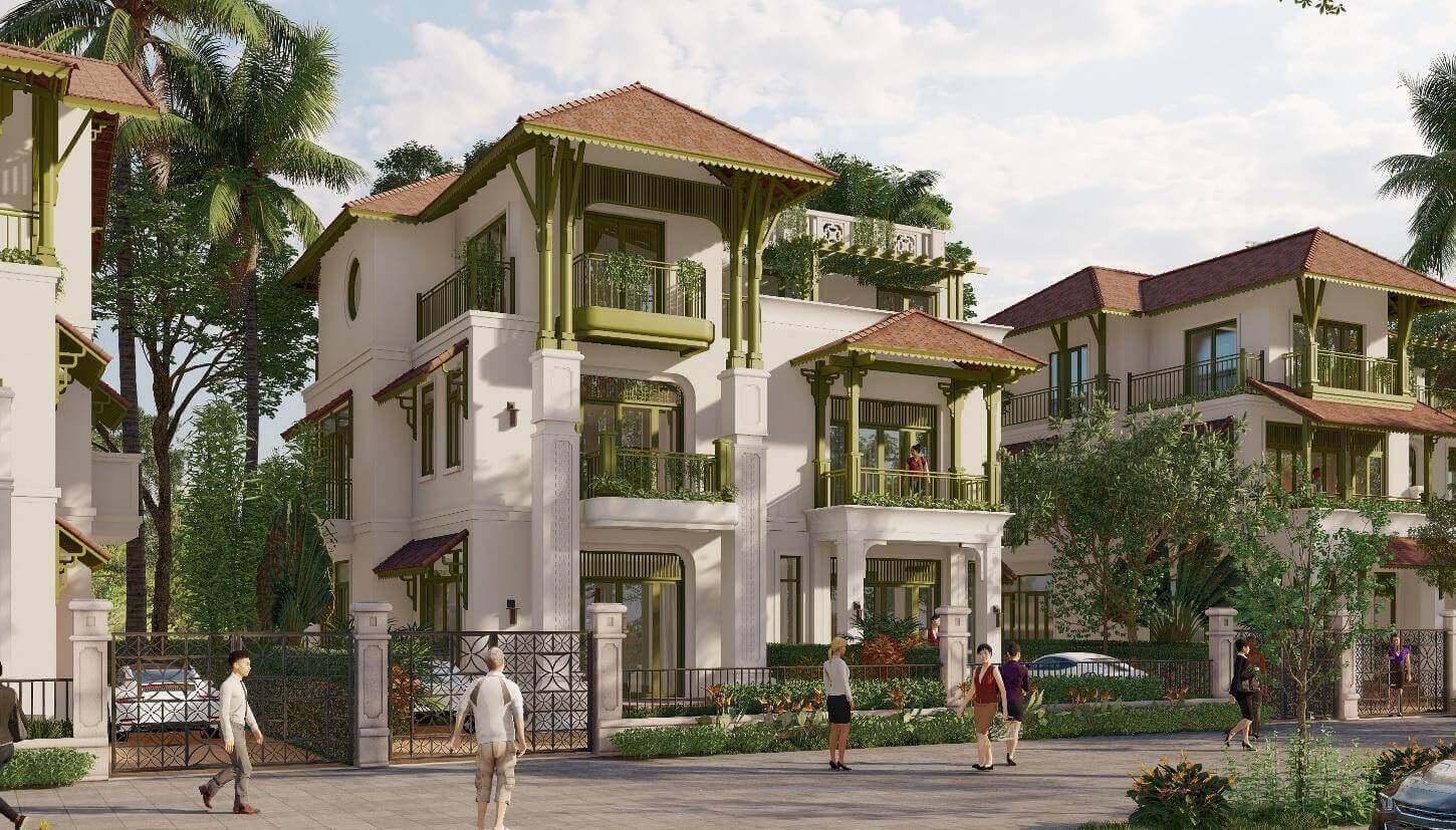 biệt thự đơn lập Taseco Mê Linh