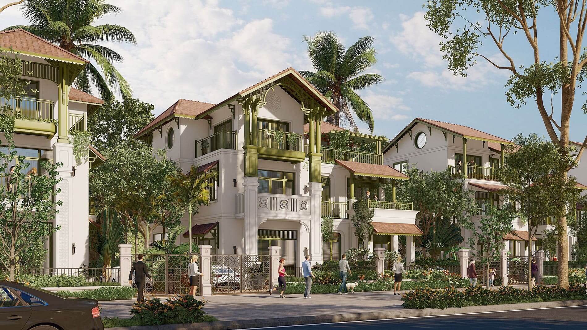 biệt thự đơn lập Taseco Mê Linh