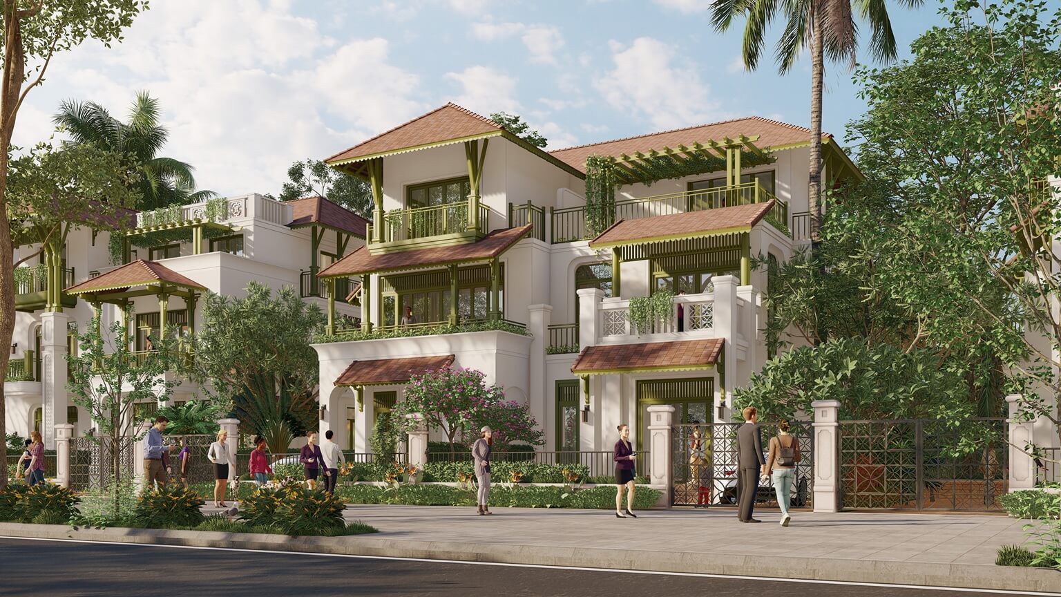 biệt thự đơn lập Taseco Mê Linh