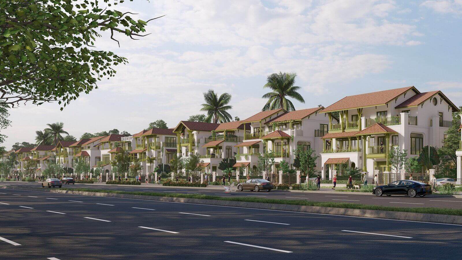 biệt thự song lập Taseco Mê Linh