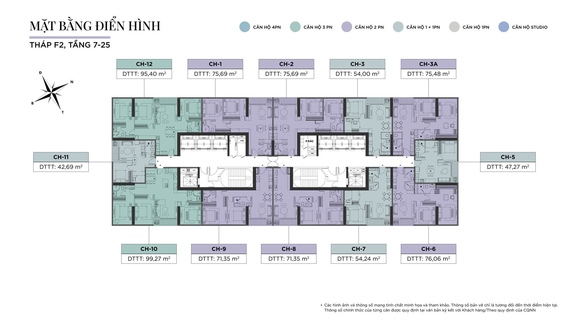 mặt bằng chung cư Taseco Mê Linh
