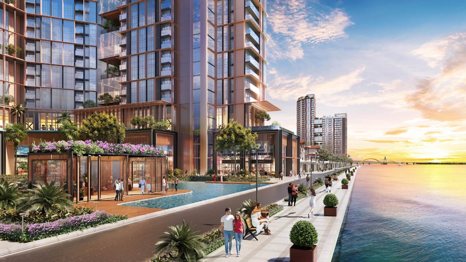 shophouse khối đế Taseco Land Mê Linh