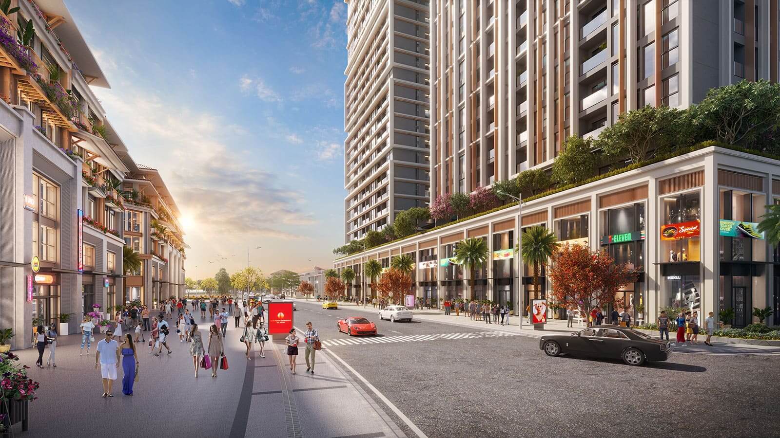 shophouse khối đế Taseco Land Mê Linh