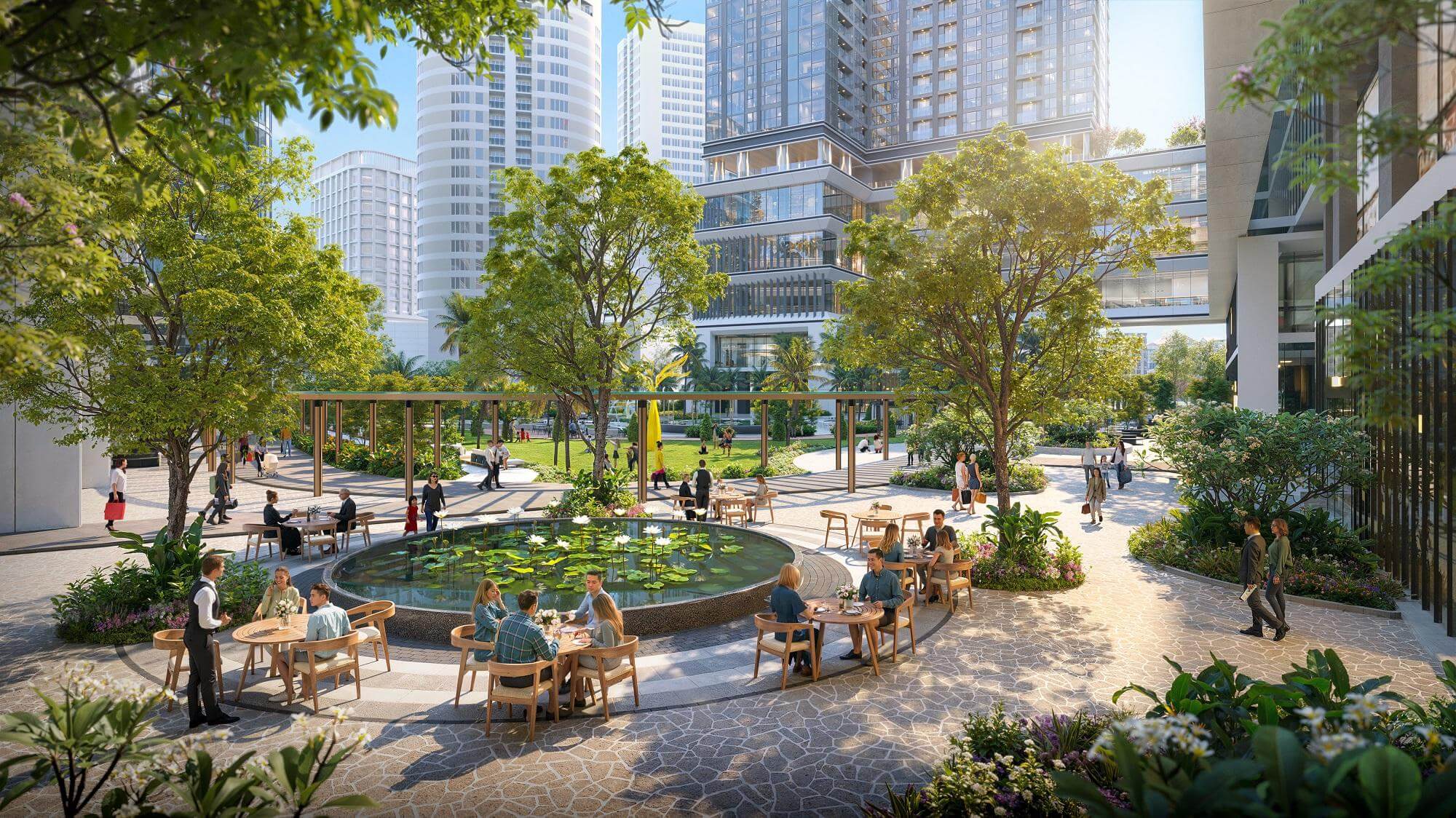 tiện ích dự án chung cư Taseco Mê Linh