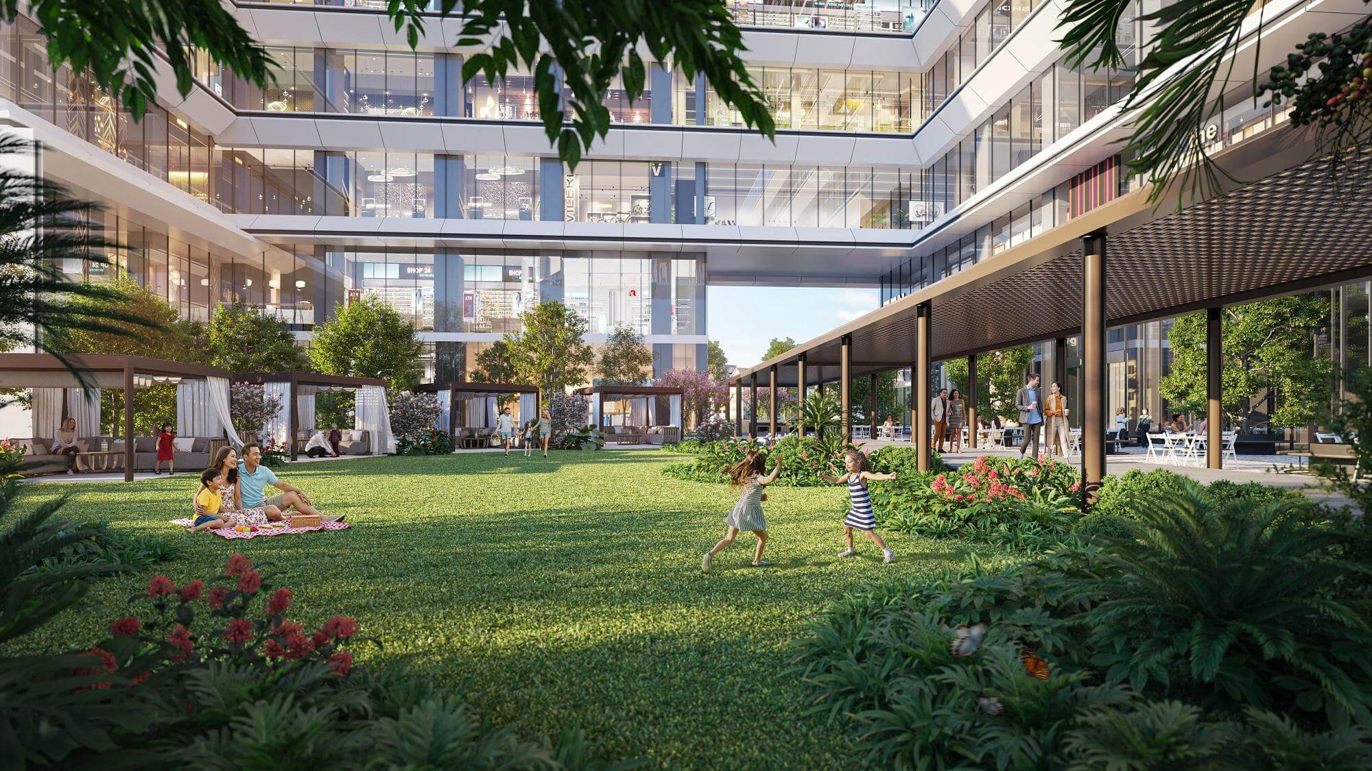 tiện ích dự án chung cư Taseco Mê Linh