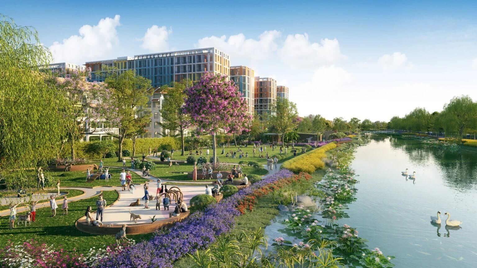 tiện ích dự án Taseco Mê Linh