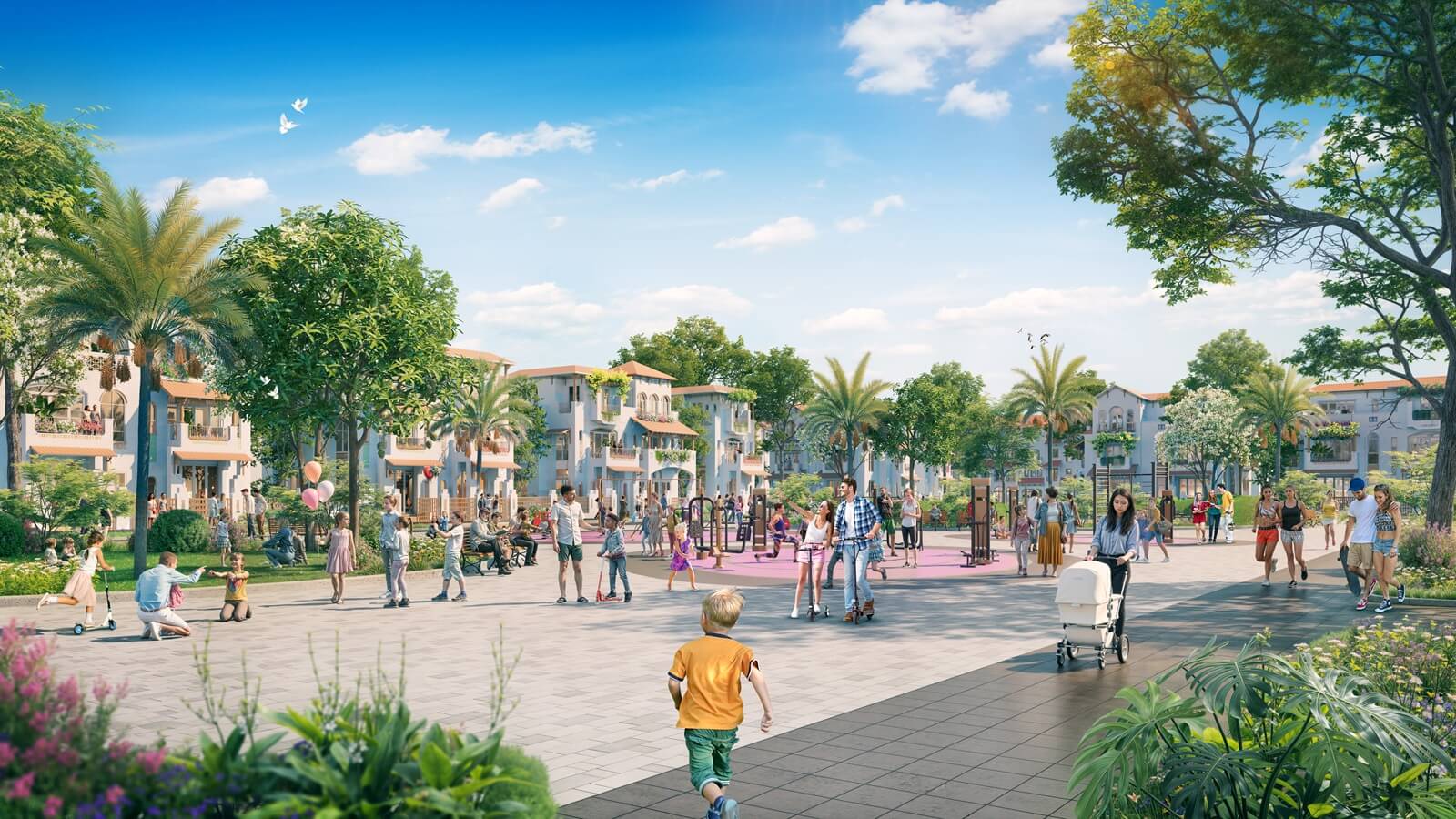 tiện ích dự án Taseco Mê Linh