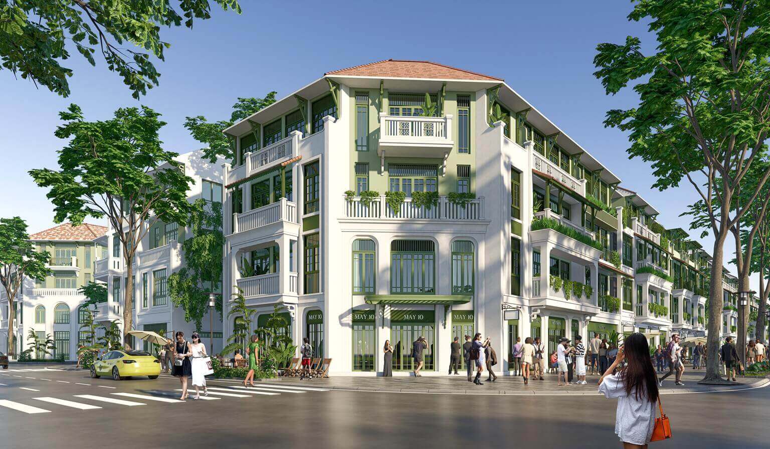 liền kề townhouse Taseco Mê Linh