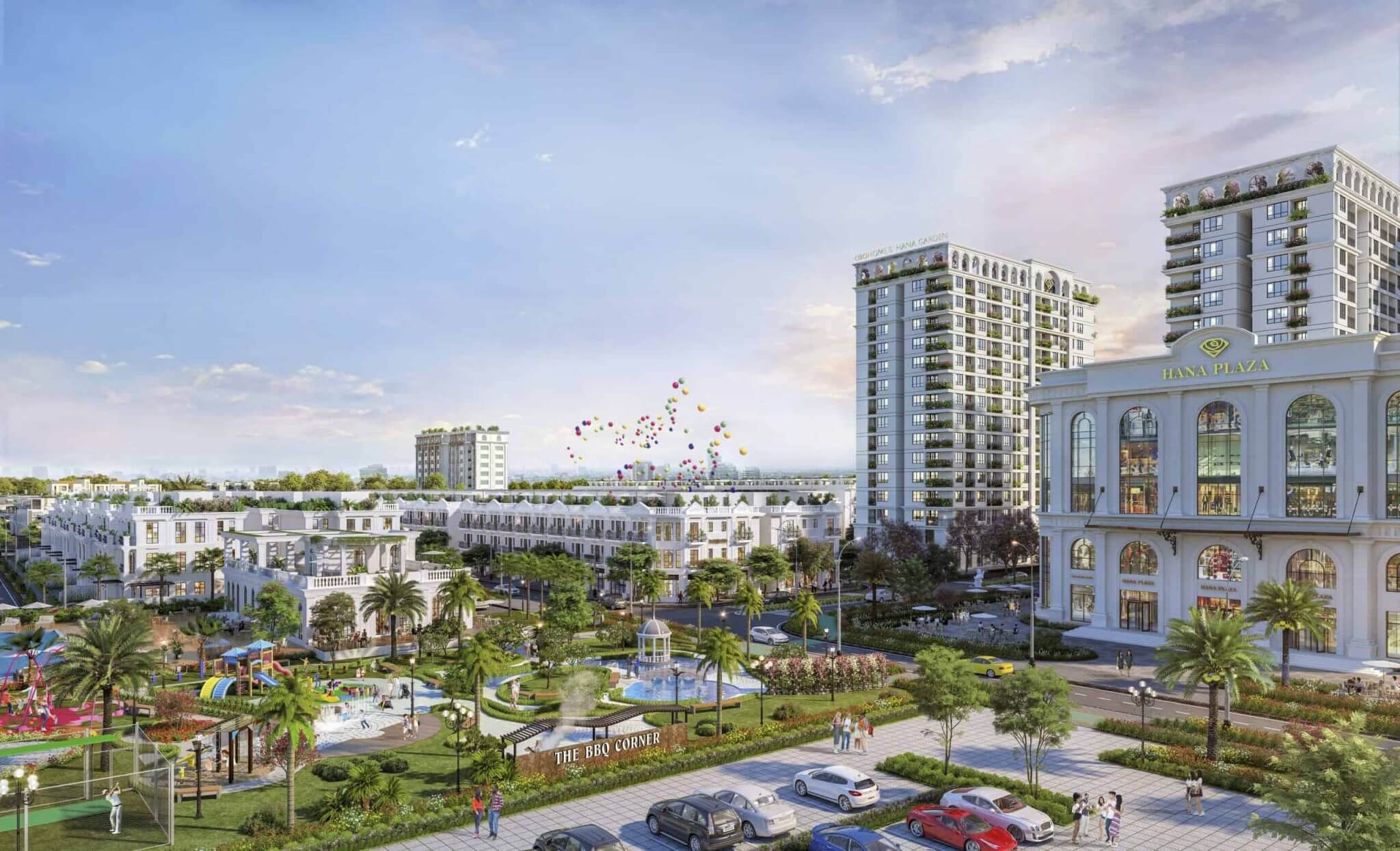 tiện ích dự án taseco mê linh