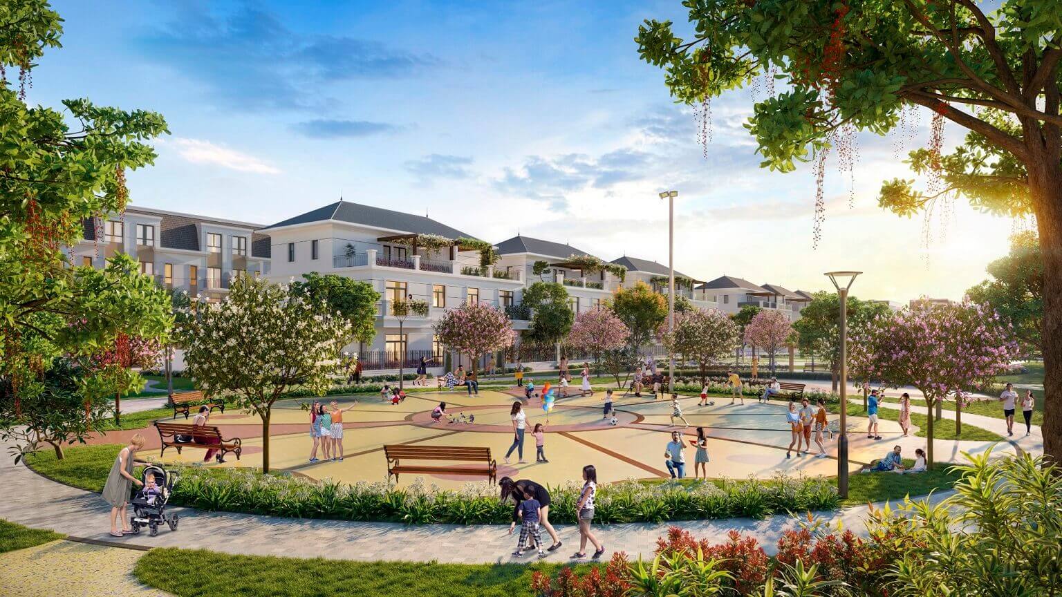 tiện ích dự án taseco mê linh